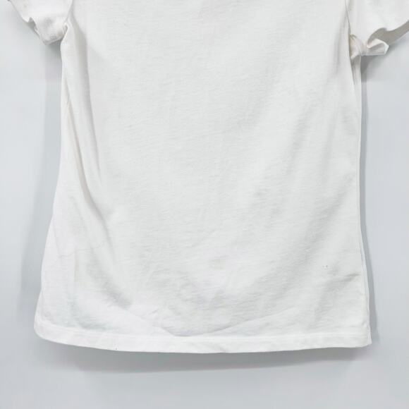 Kate Spade Broome Street White Shirt Bow Classic Basic Staple Womens Size Small - Picture 5 of 11